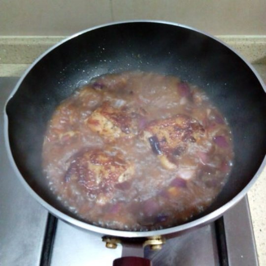 浓香照烧黑椒鸡腿