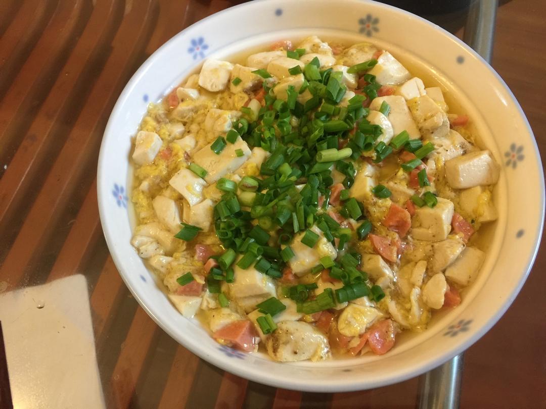 蛋包豆腐丁