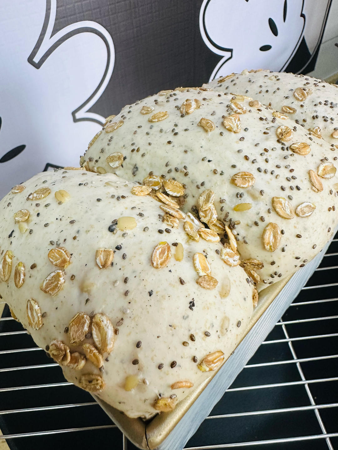 无糖无油巨松软巨无霸           坚果全麦吐司🍞