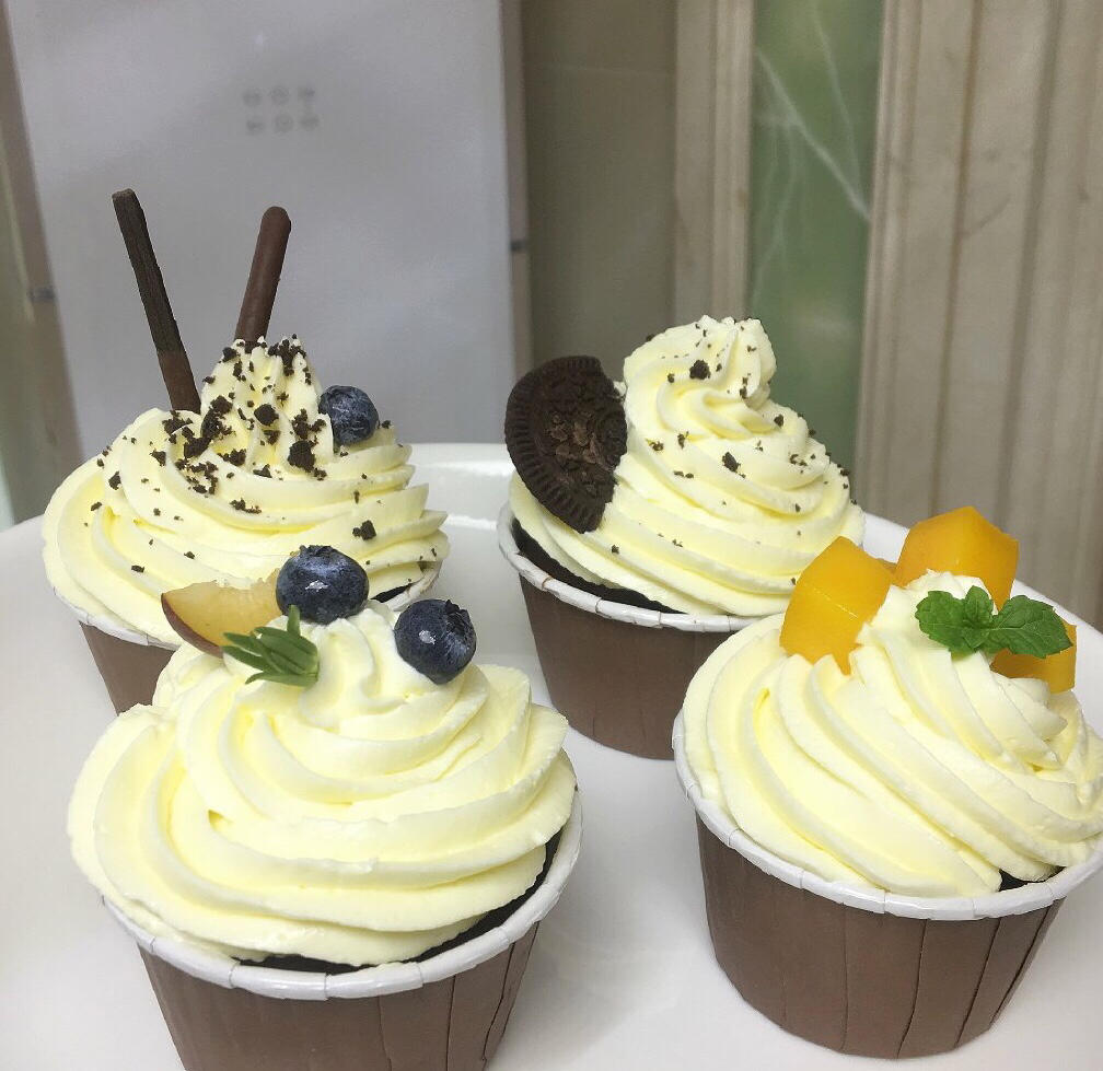 奶油纸杯蛋糕