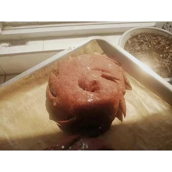 可可芒果奶酪软欧包