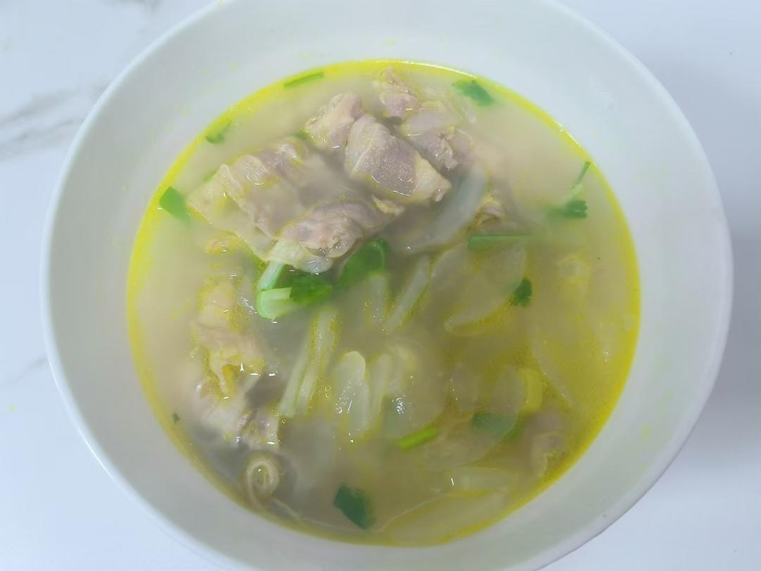 老黄瓜羊肉粉丝汤