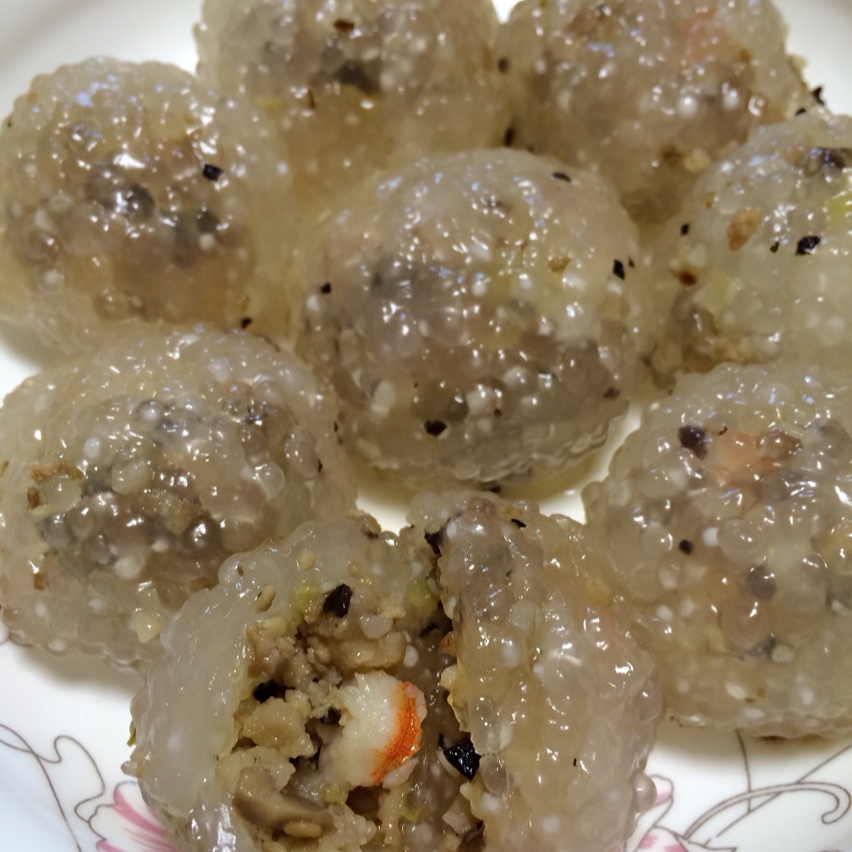 泰式西米肉酥丸