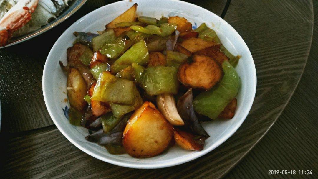 地三鲜：省油诀窍