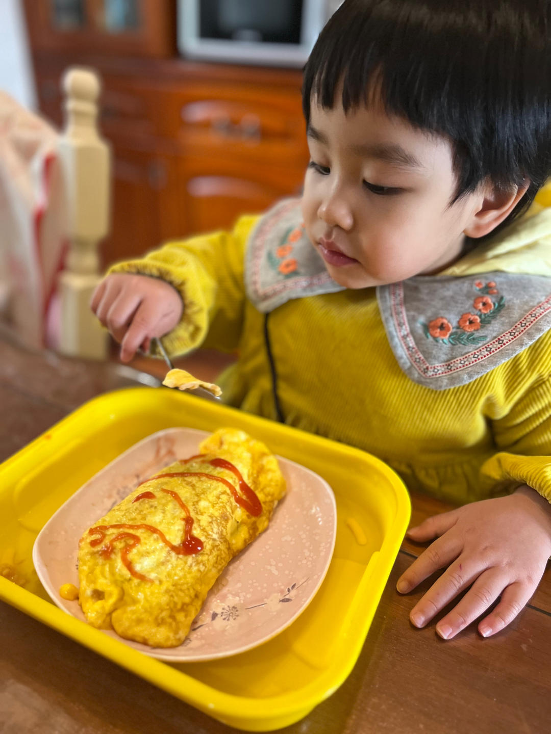 【韩剧日漫经典美食/蛋包饭君！】难度指数：★★★★