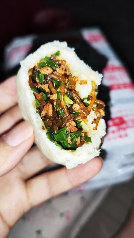 皮薄馅儿大的粉丝肉末包子（馅料做法）