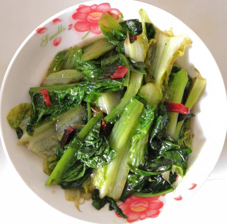 清炒莴笋叶