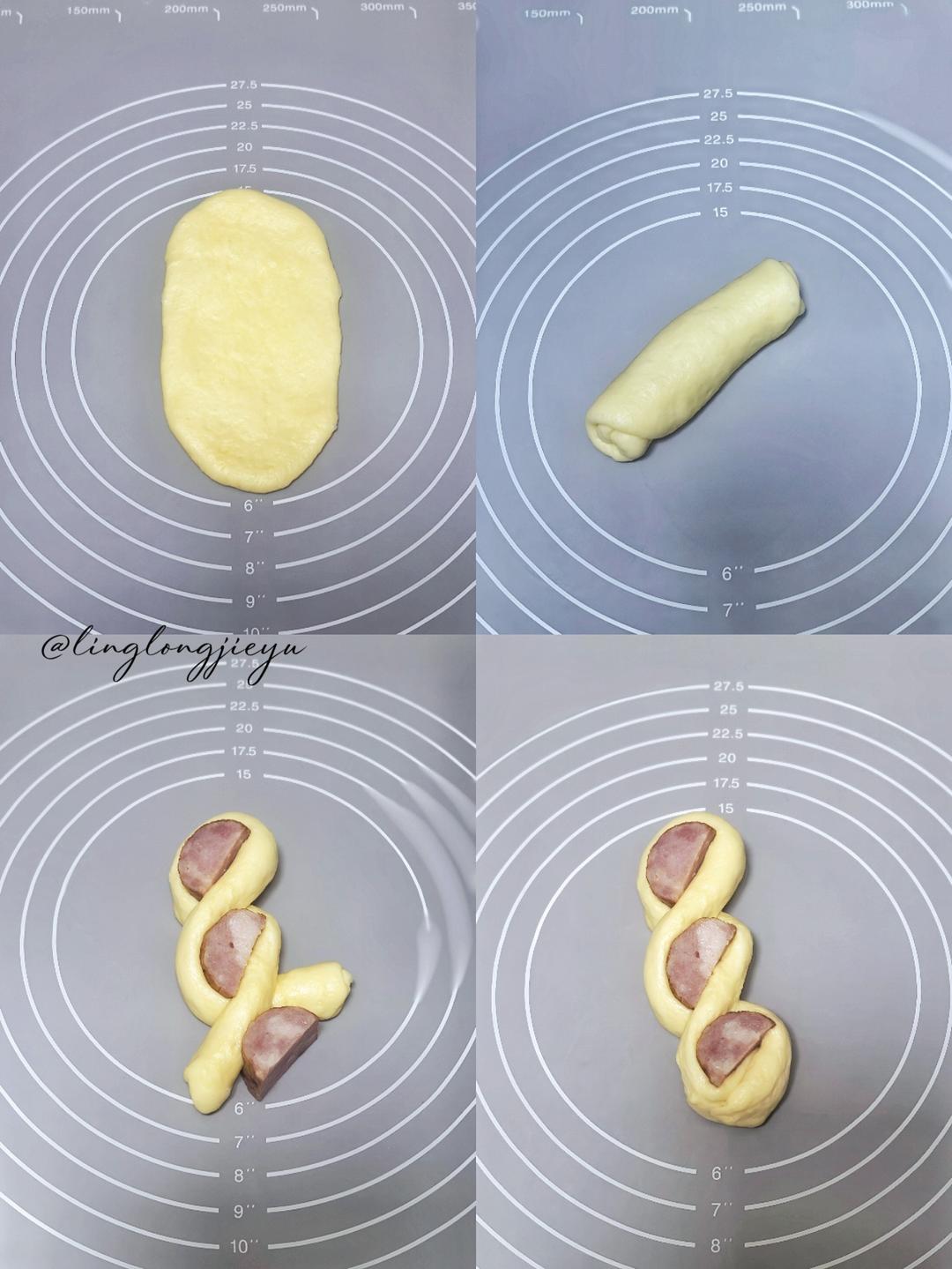 纯奶手撕吐司的做法 步骤1