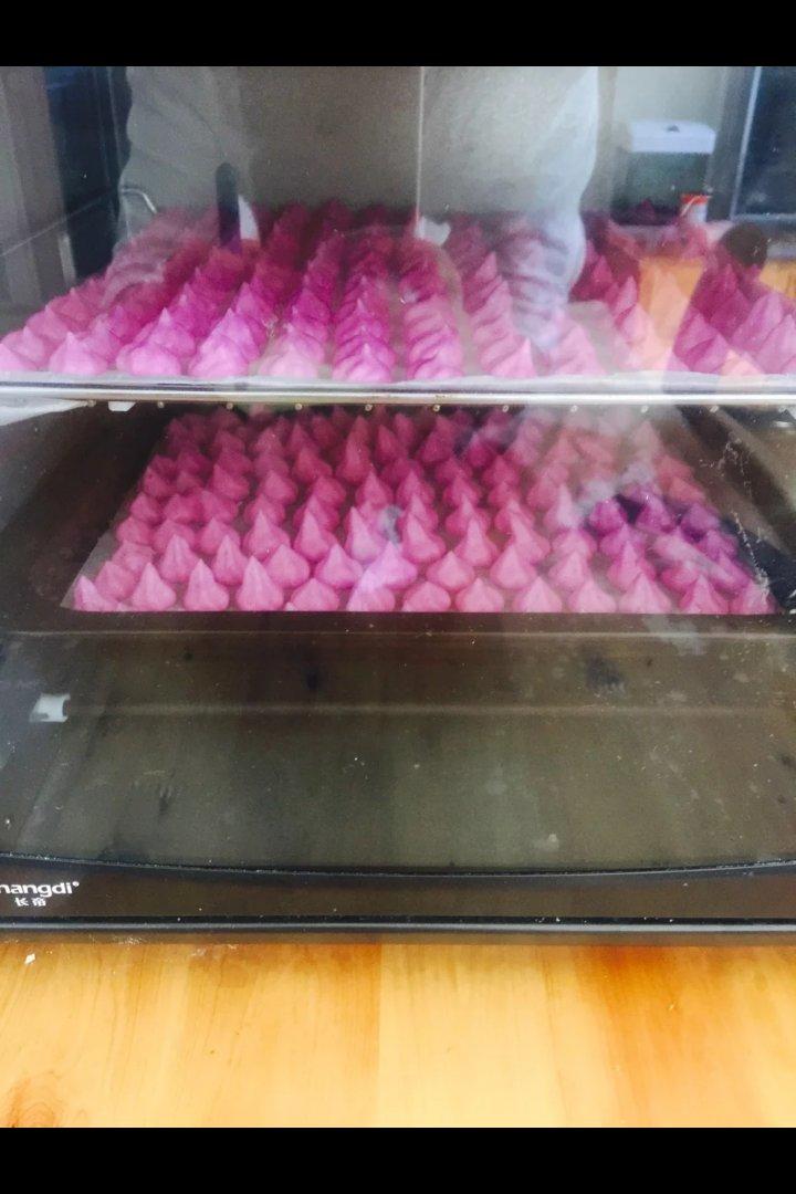 迷人的火龙果溶豆酸奶溶豆宝宝辅食