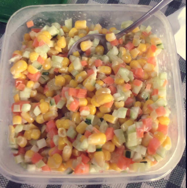 自制肯德基玉米沙拉