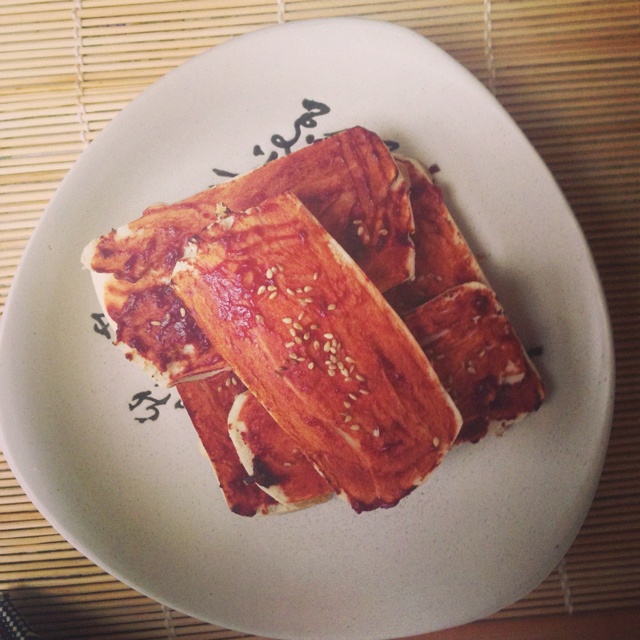 腐乳烤馒头片