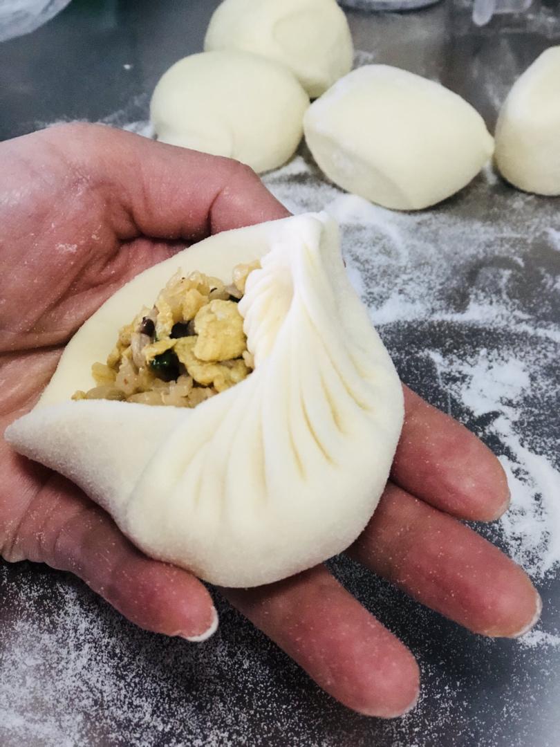 家庭手工肉馅大包子
