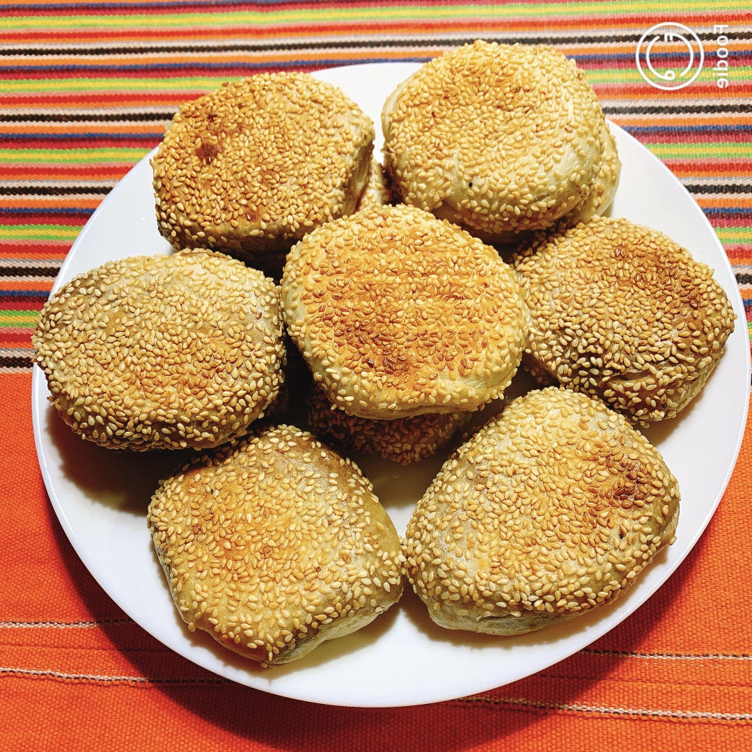 第一次做就会成功的芝麻酱烧饼