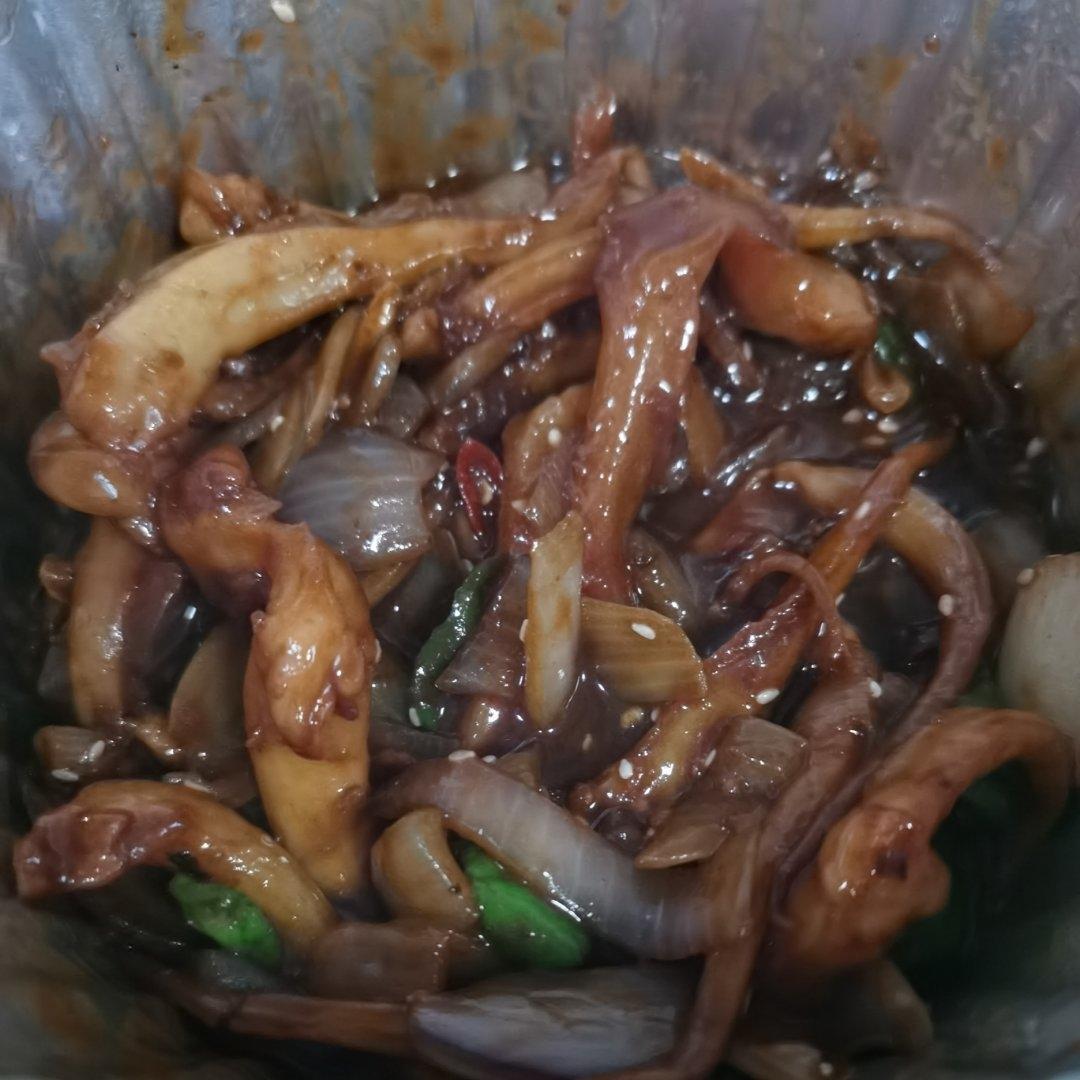 平底锅版铁板鱿鱼