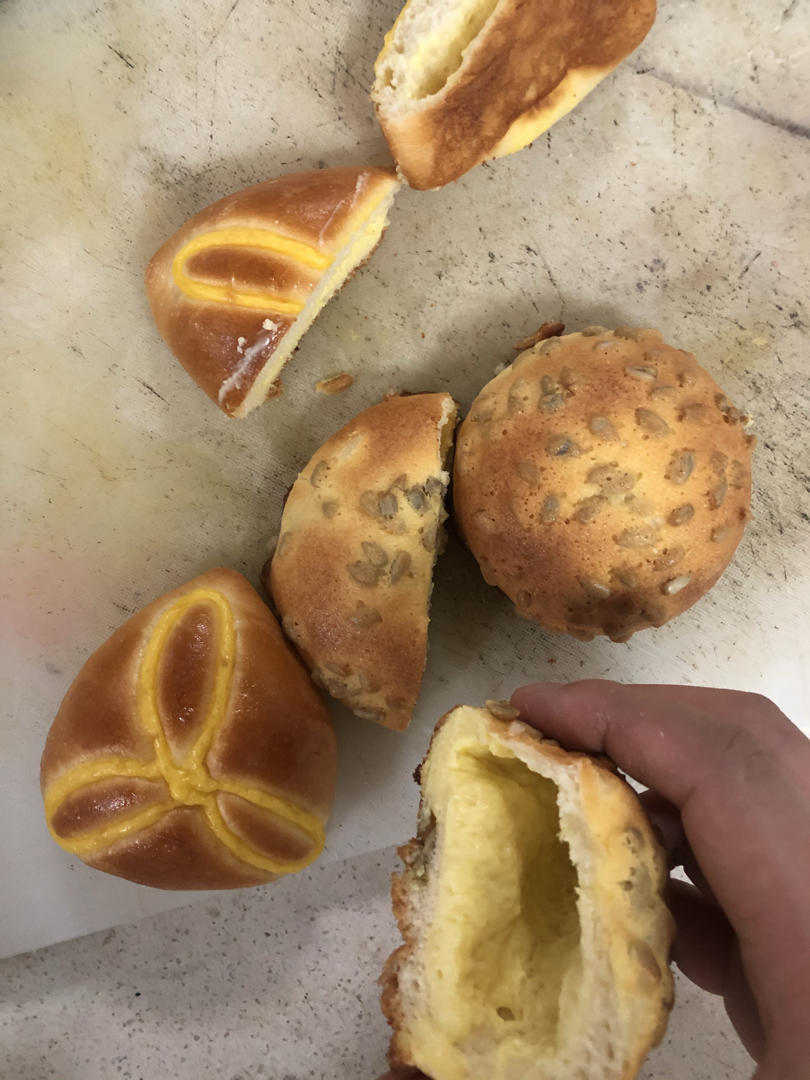 奶油芝士甜面包