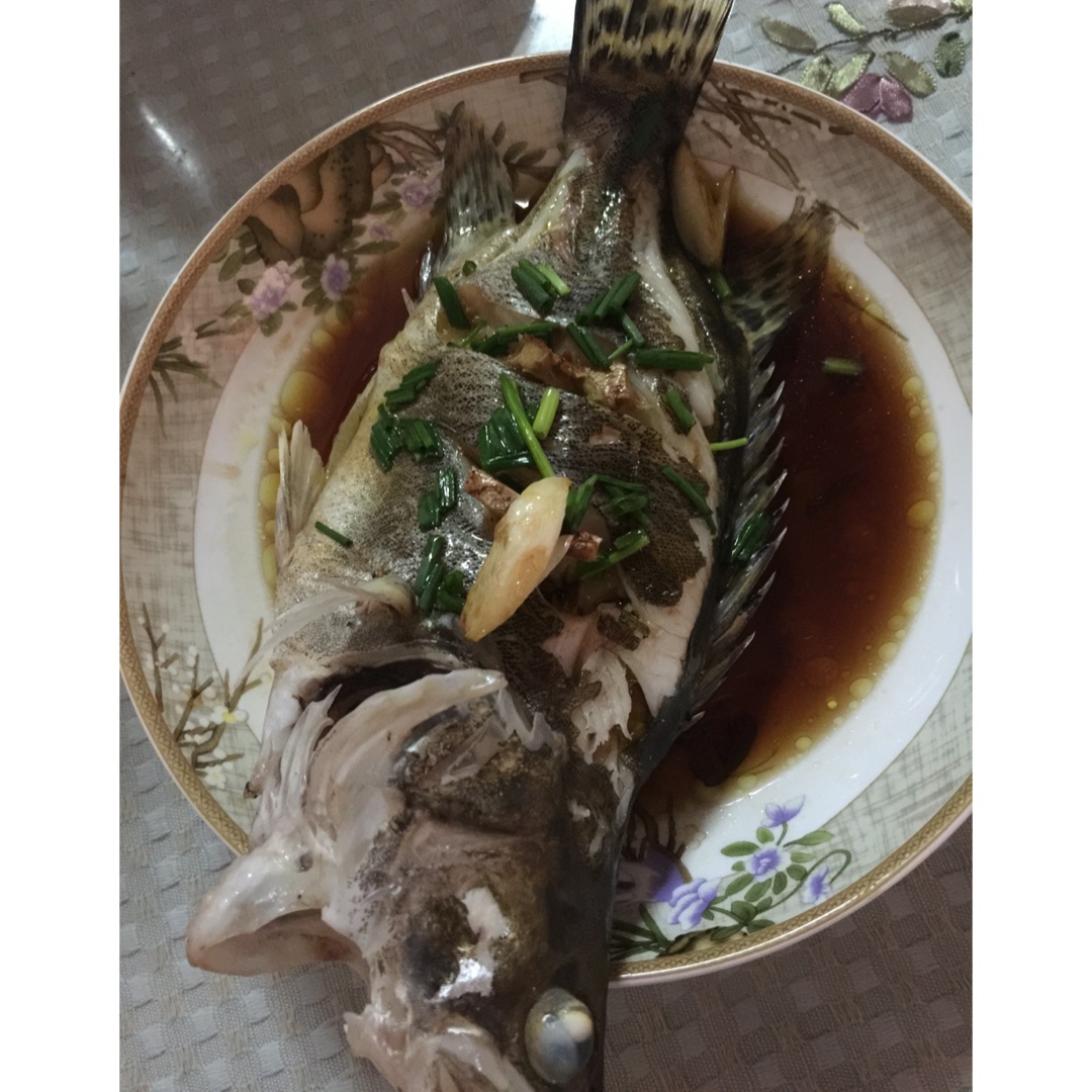 朴素版清蒸桂鱼
