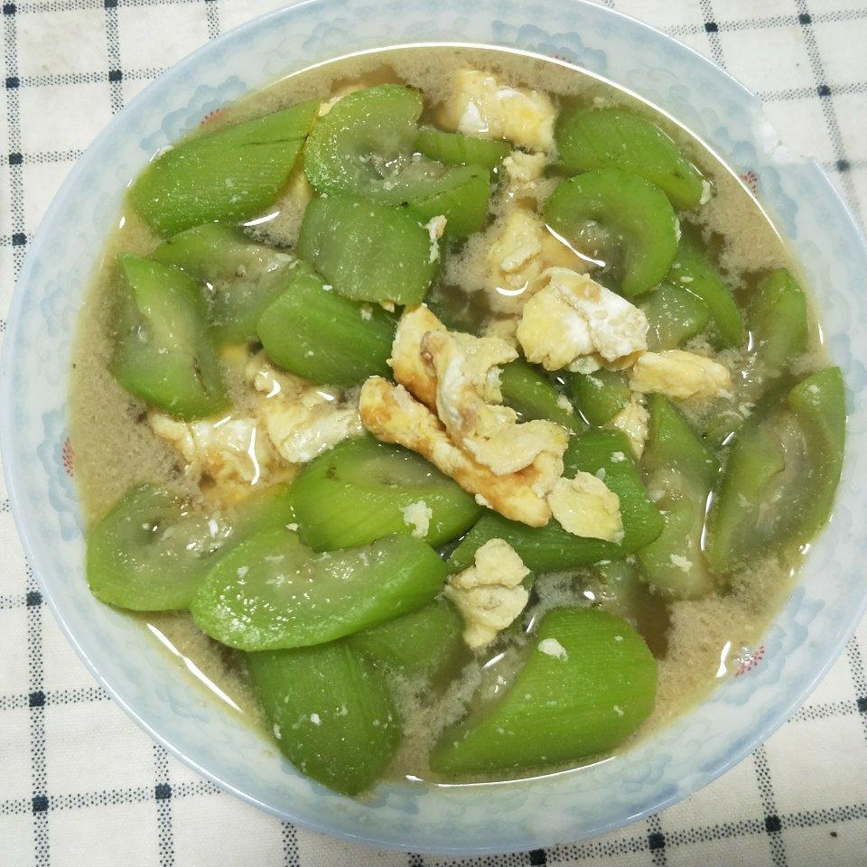 丝瓜炒蛋