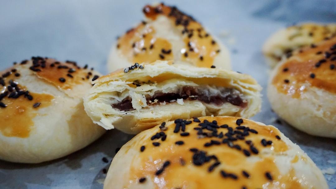 红豆沙千层酥 国庆中秋双节伴手礼不只有月饼 没蛋黄的蛋黄酥