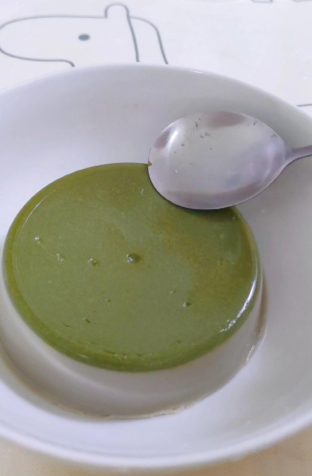 Q嫩弹滑的抹茶布丁