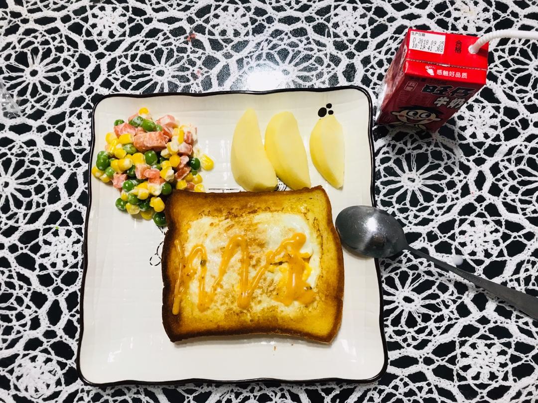 一片面包的三明治