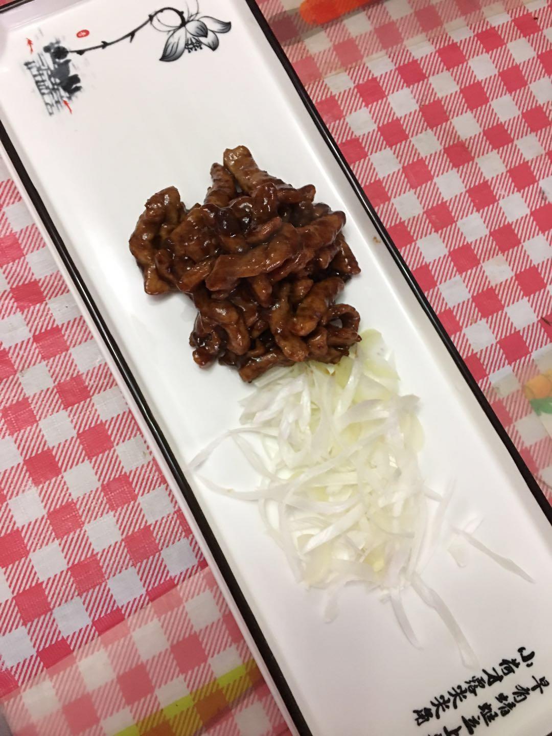 京酱肉丝~~心心念馆子里必点菜