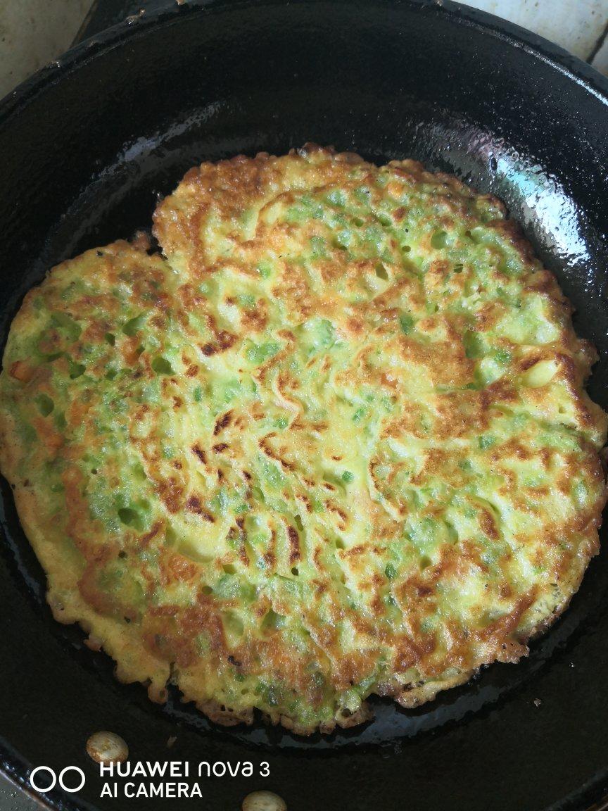 苦瓜鸡蛋饼