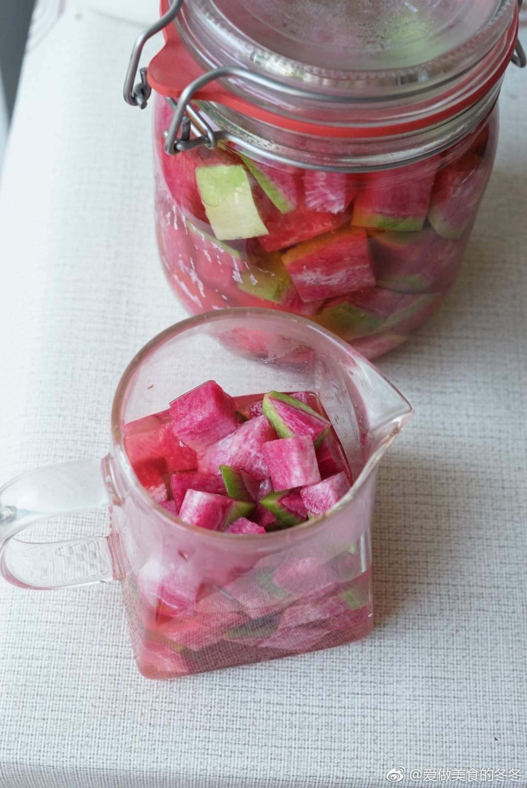 心里美萝卜的做法