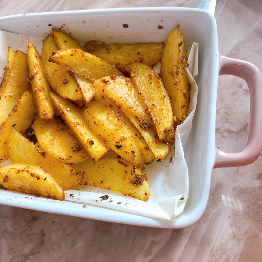 烤土豆、烤薯角