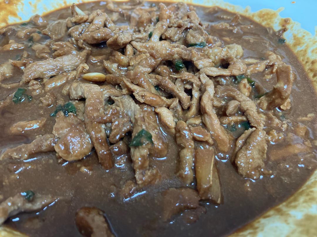 京酱肉丝