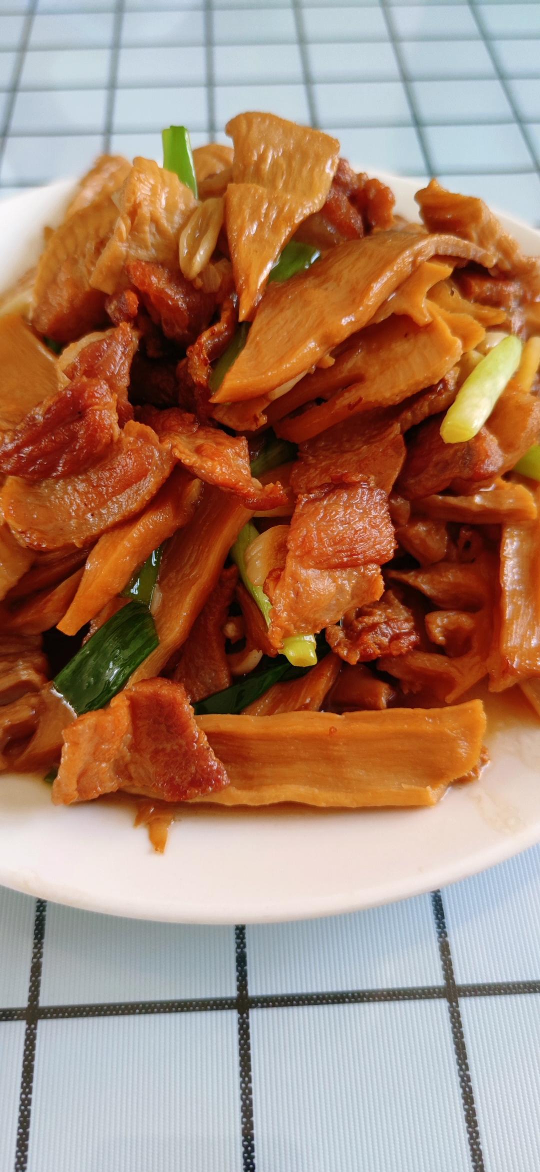 春天的味道——笋片炒肉