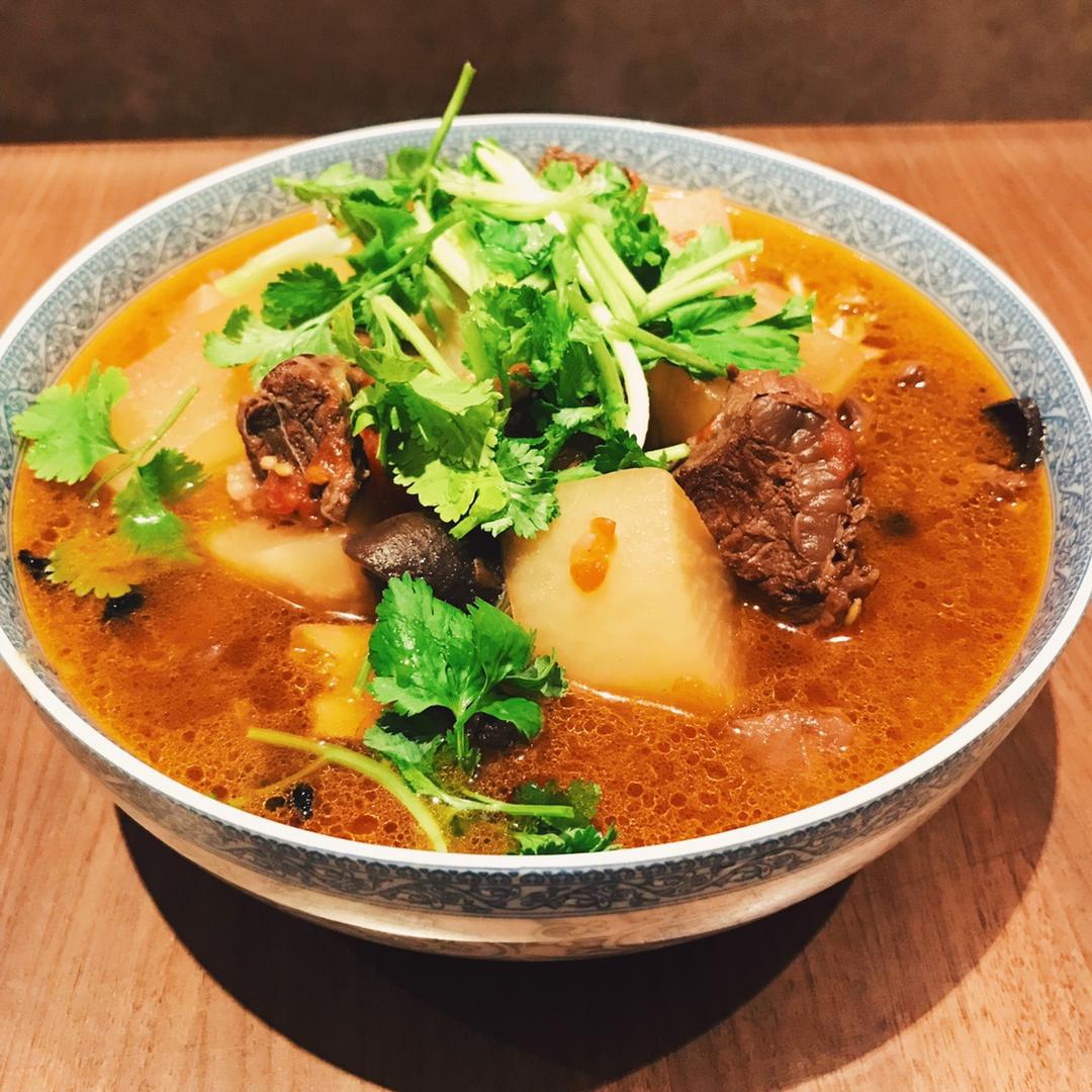 美极牛肉炖萝卜