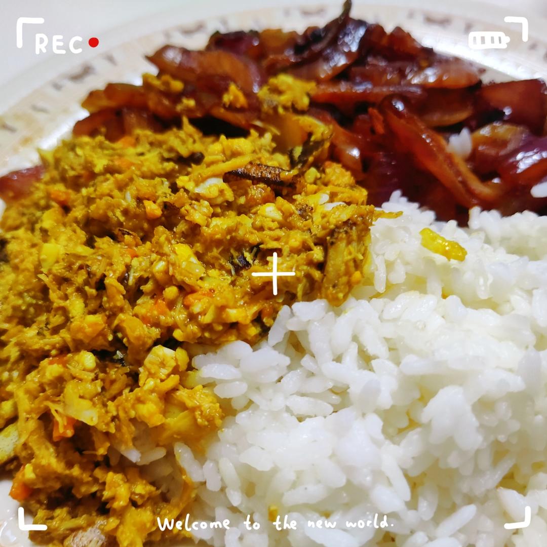 咸蛋黄蟹肉酱
