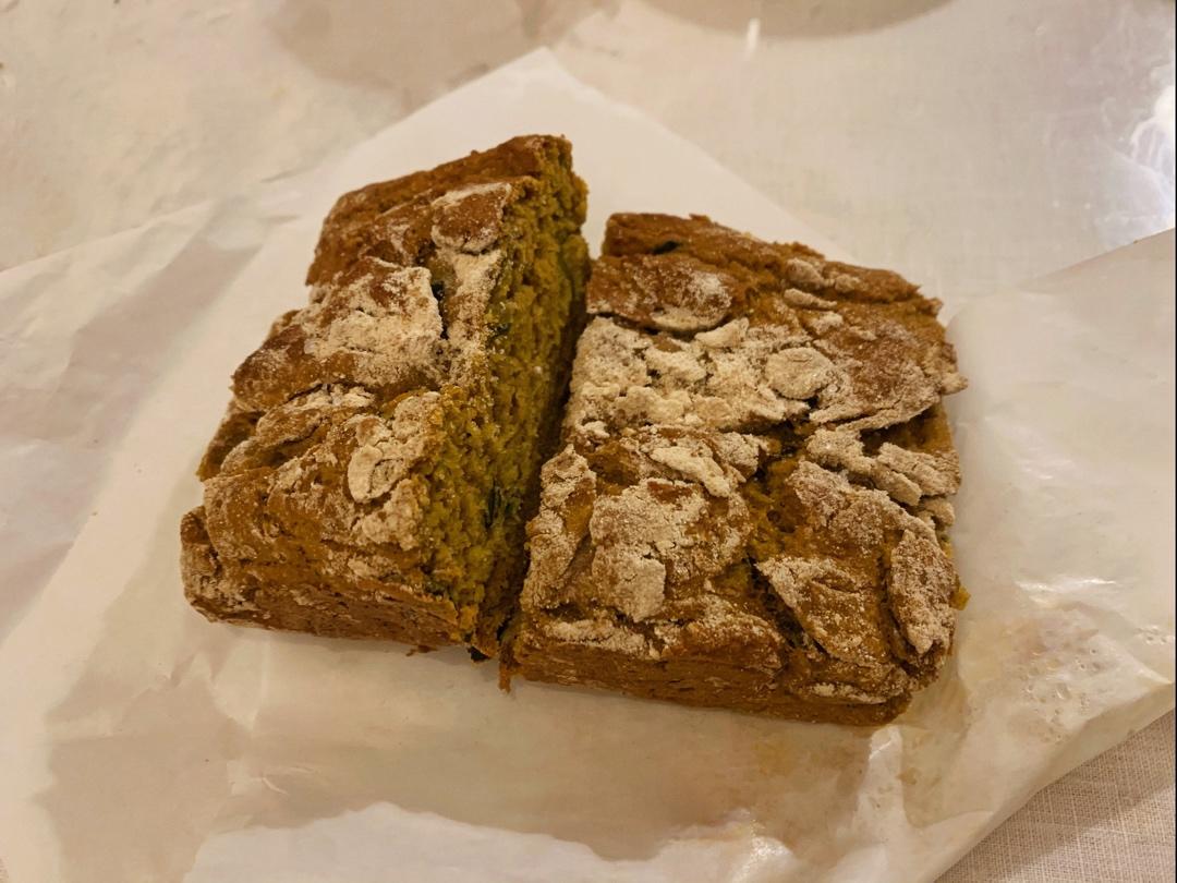 秋日栗香南瓜全麦快手面包丨健康·烘焙