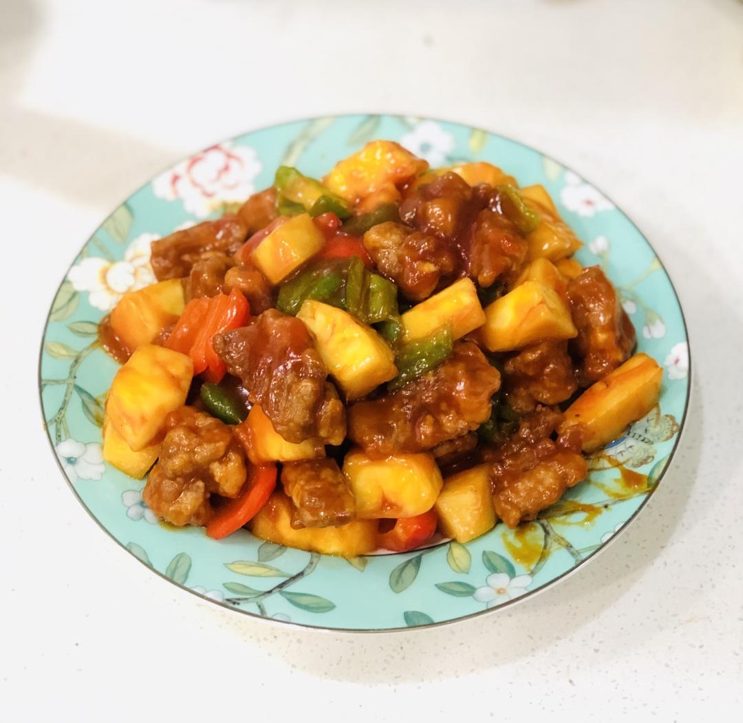 迷迭香：菠萝咕咾肉