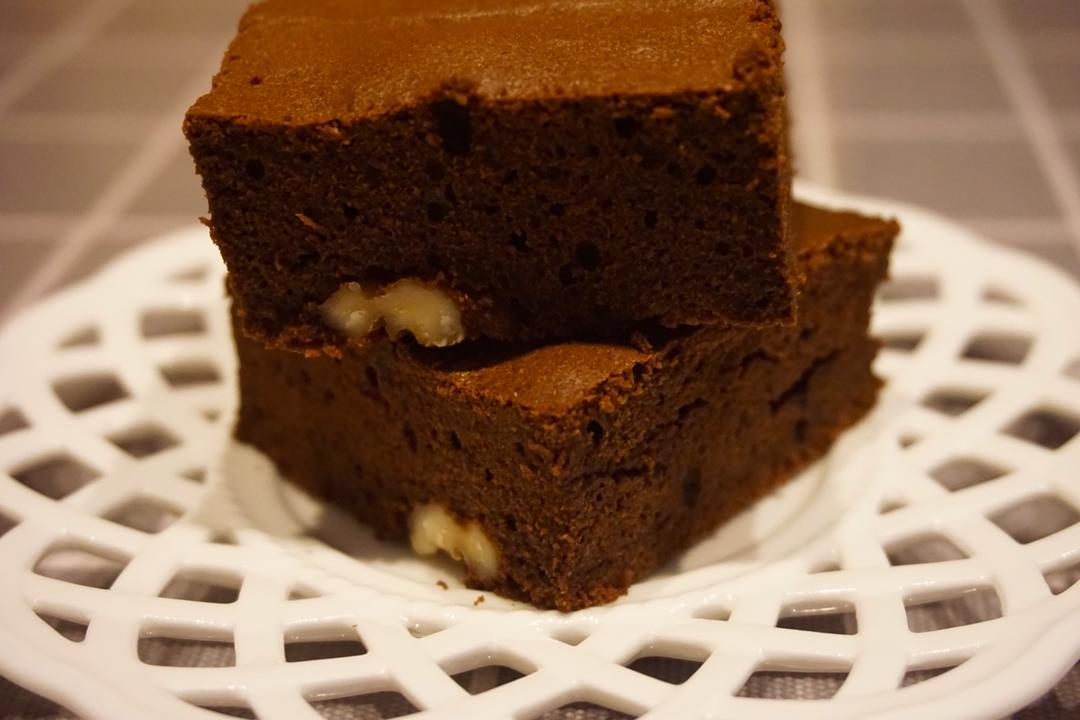 美式经典配方：巧克力布朗尼（The Perfect Brownies)