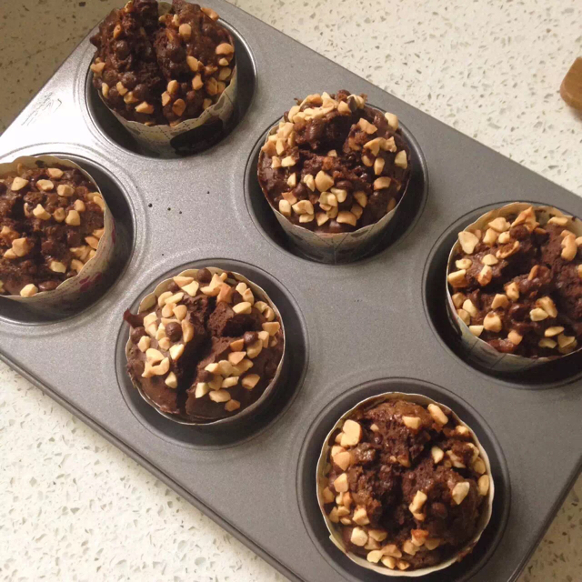 浓情巧克力摩卡马芬<Chocolate Espresso Muffins>
