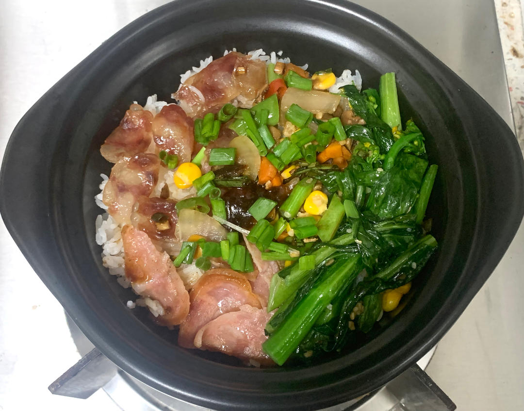 砂锅腊味饭