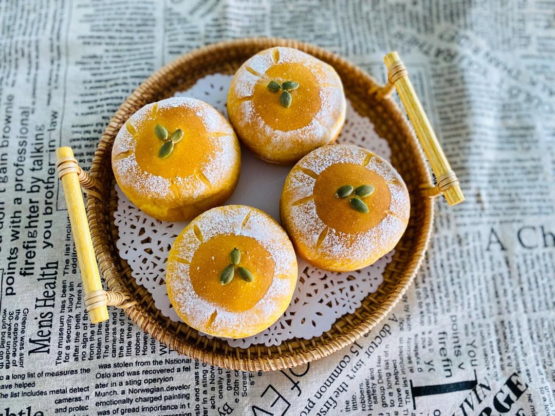 南瓜乳酪软欧｜秋天的味道🍁