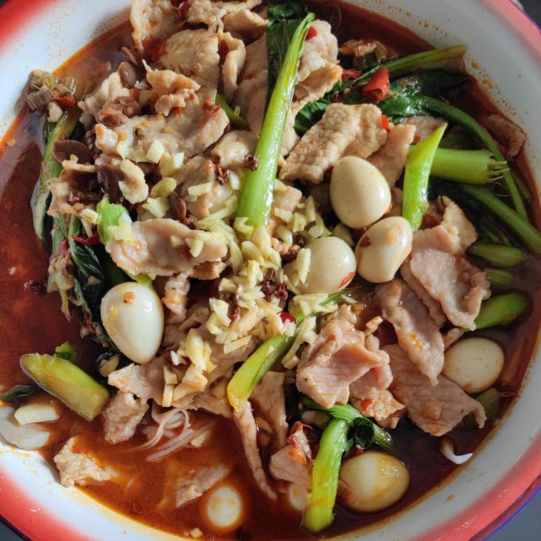 家庭简易版水煮肉片