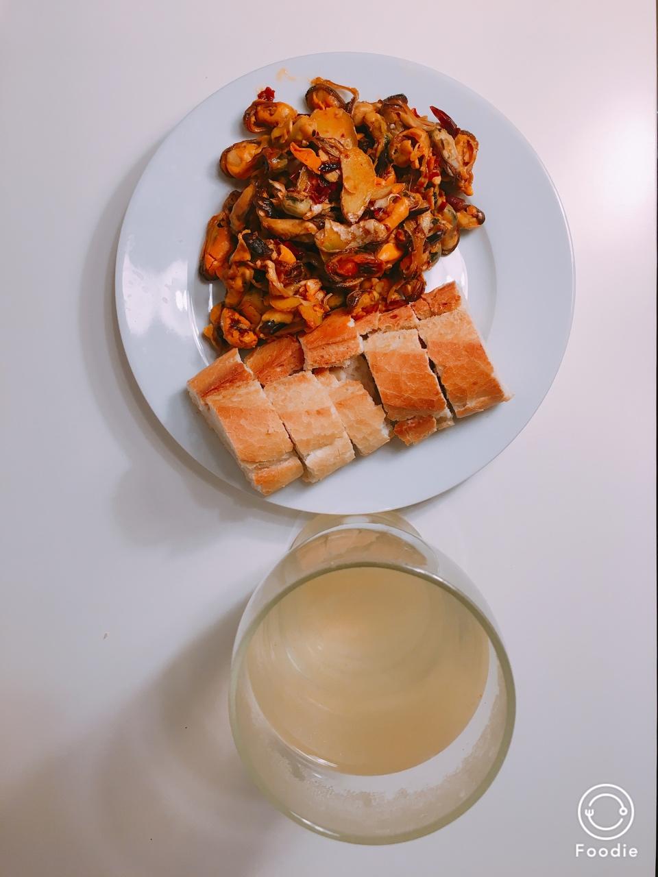 酱爆青口