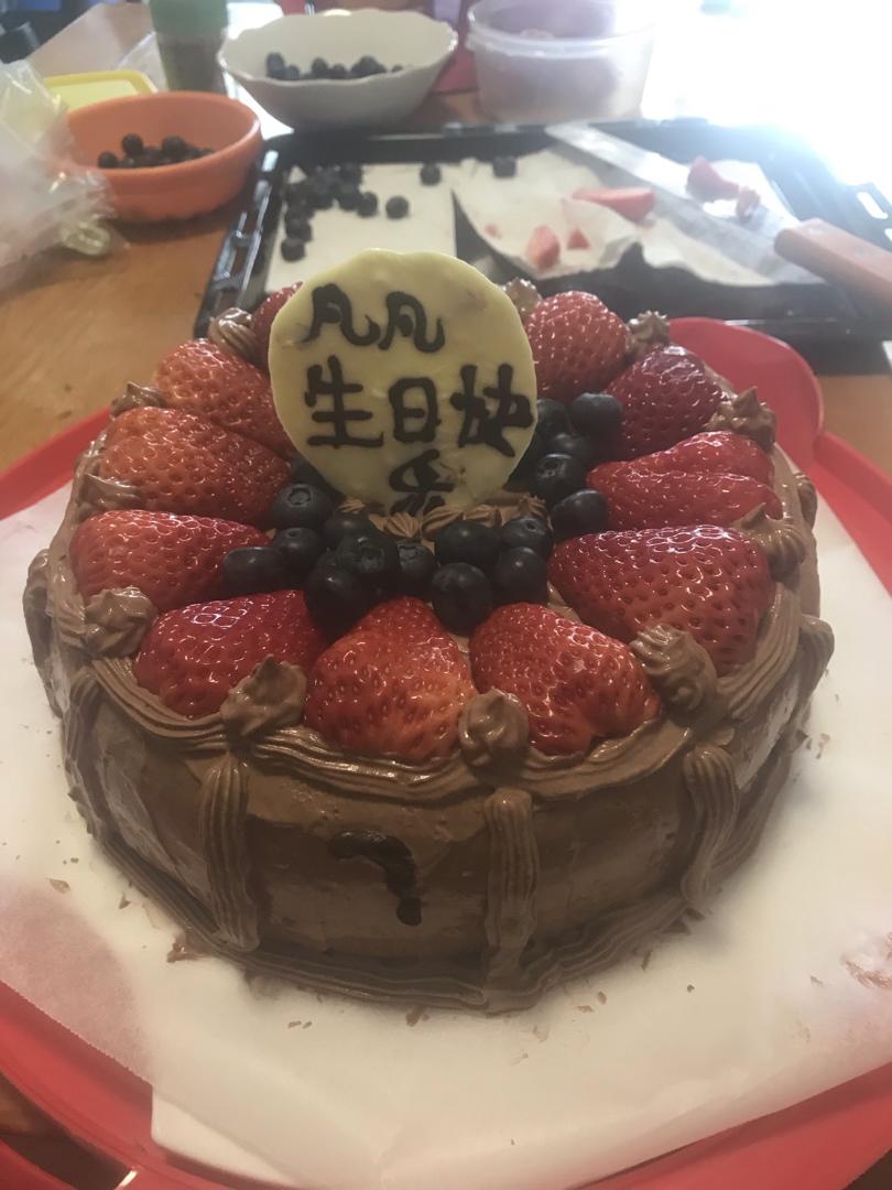 巧克力奶油蛋糕