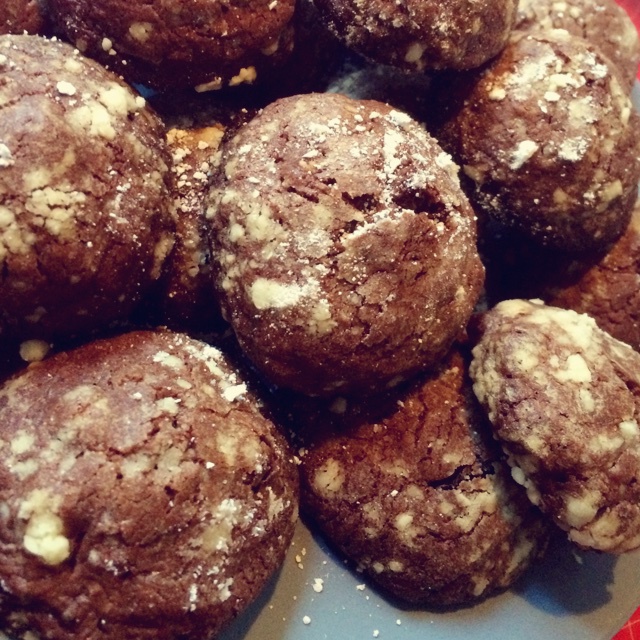 巧克力裂纹曲奇