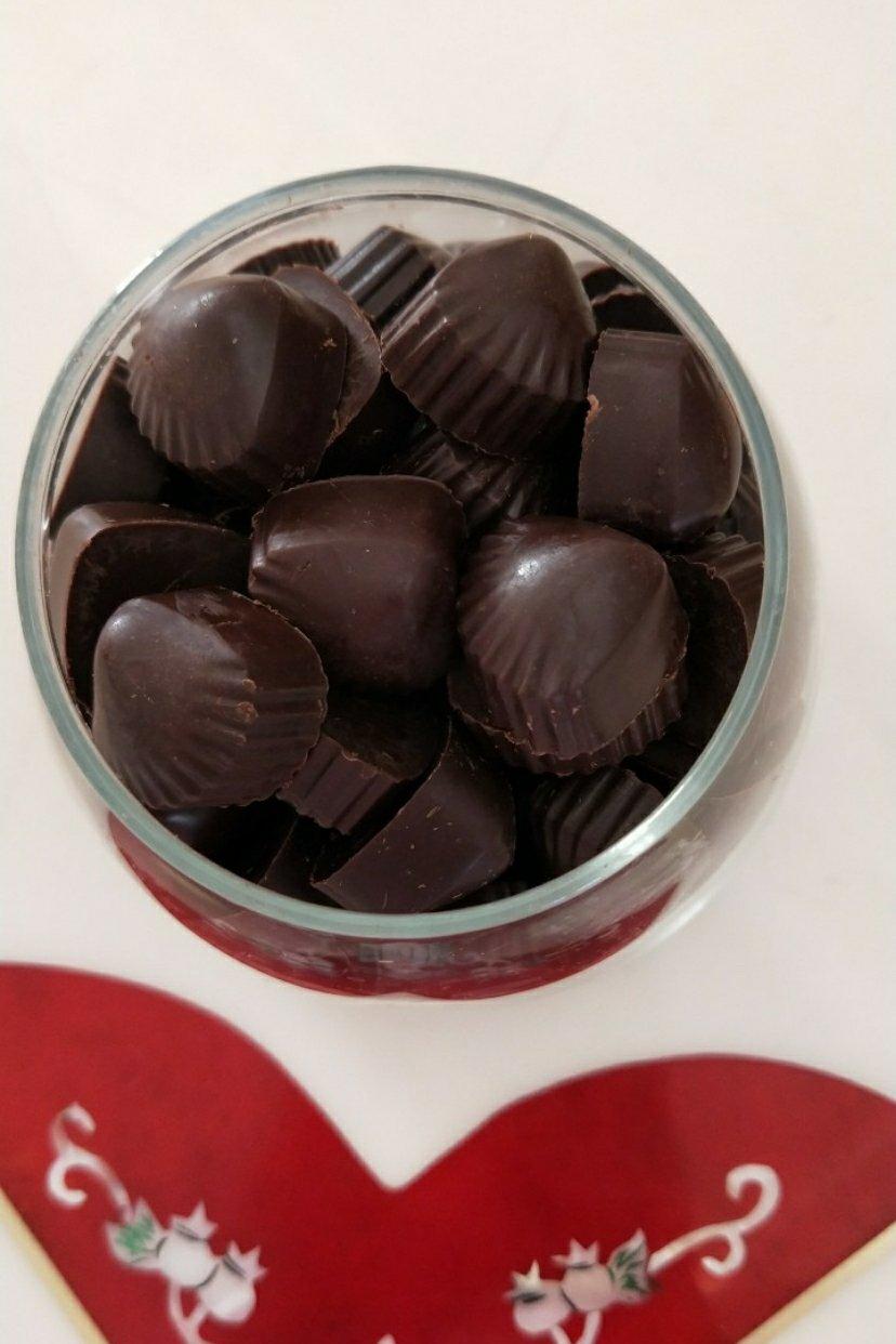 可可液块自制巧克力