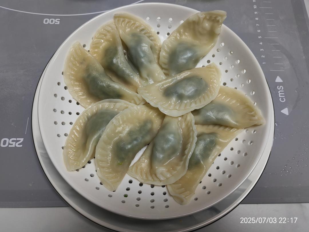 荠菜猪肉馅水饺