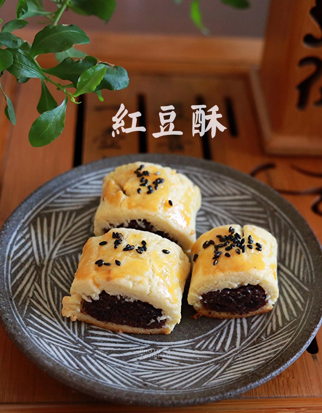 简单快手的红豆酥