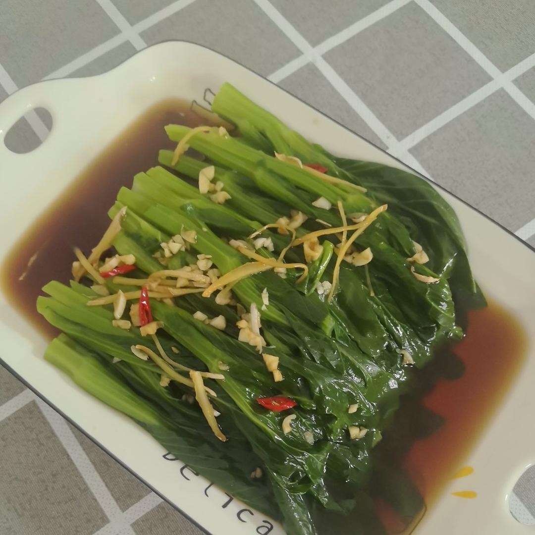 白灼菜心(附详细教程)