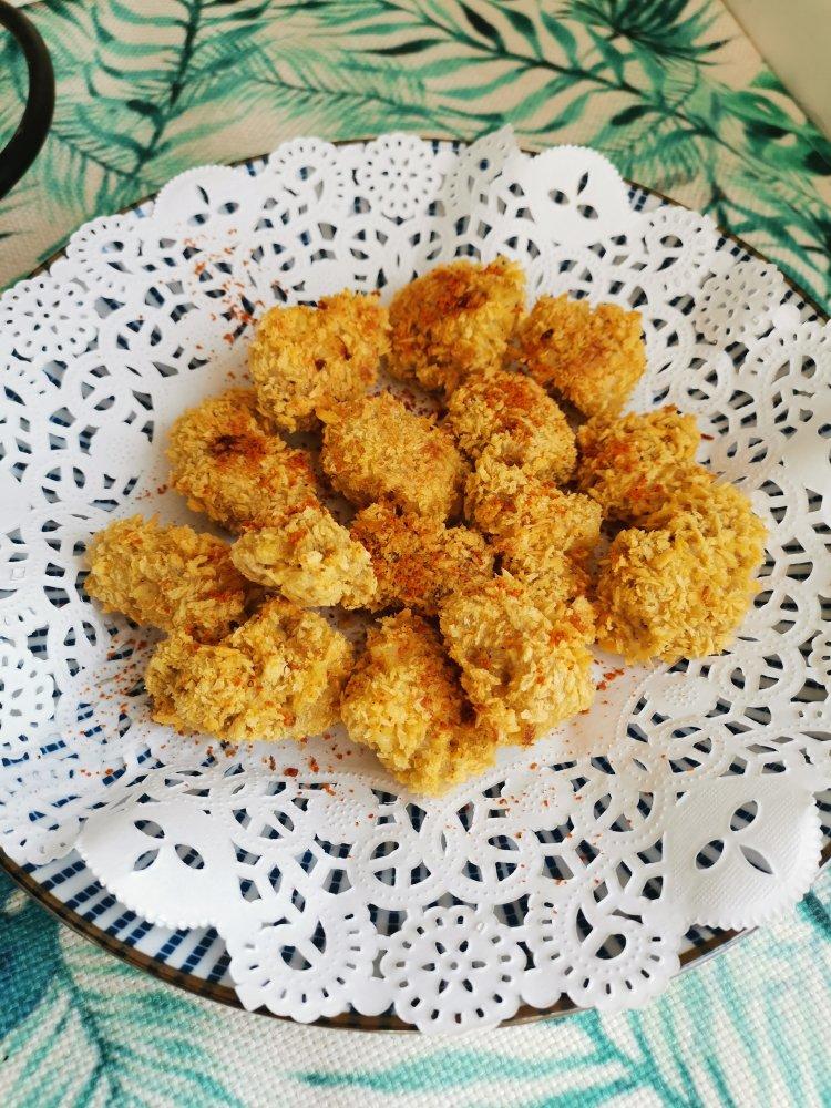 烤箱版无油鸡米花