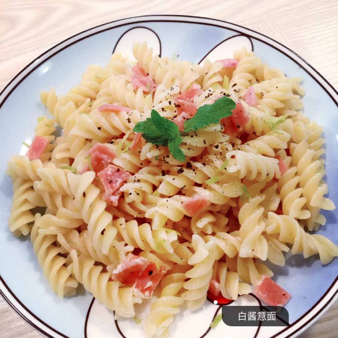 快手白酱意面