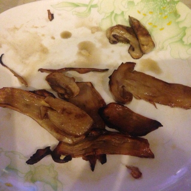 油煎松茸