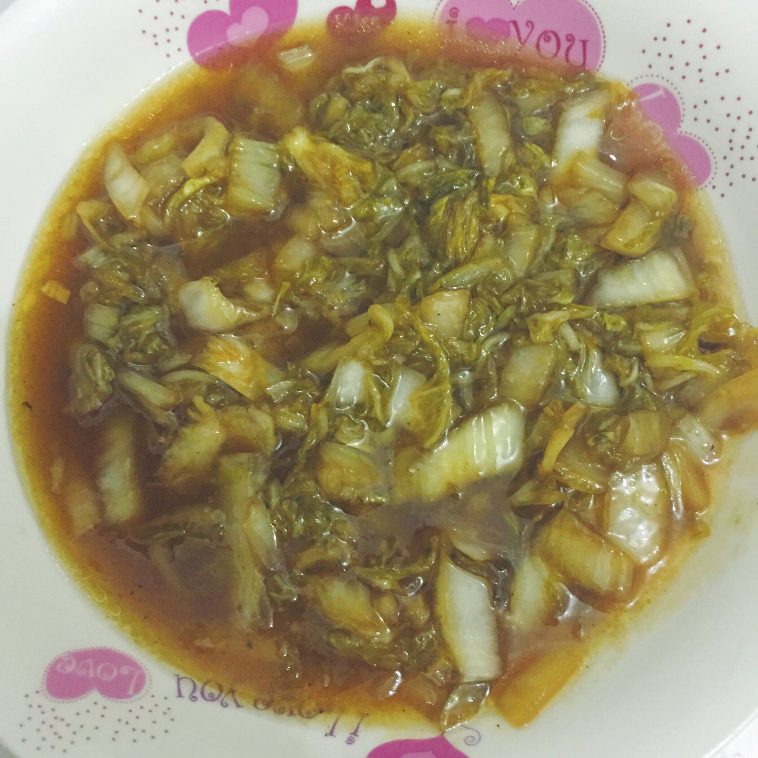 醋溜白菜